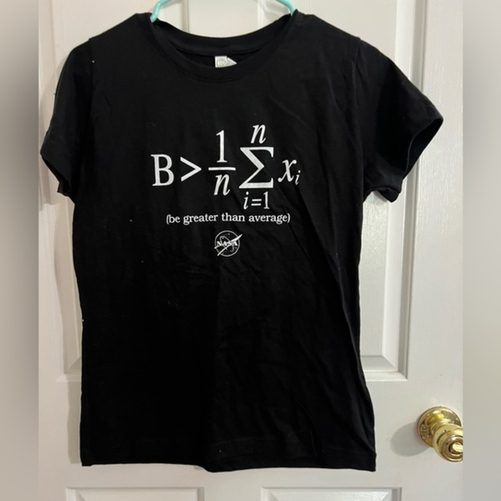 Womens new nasa short sleeve shirt. Size medium.